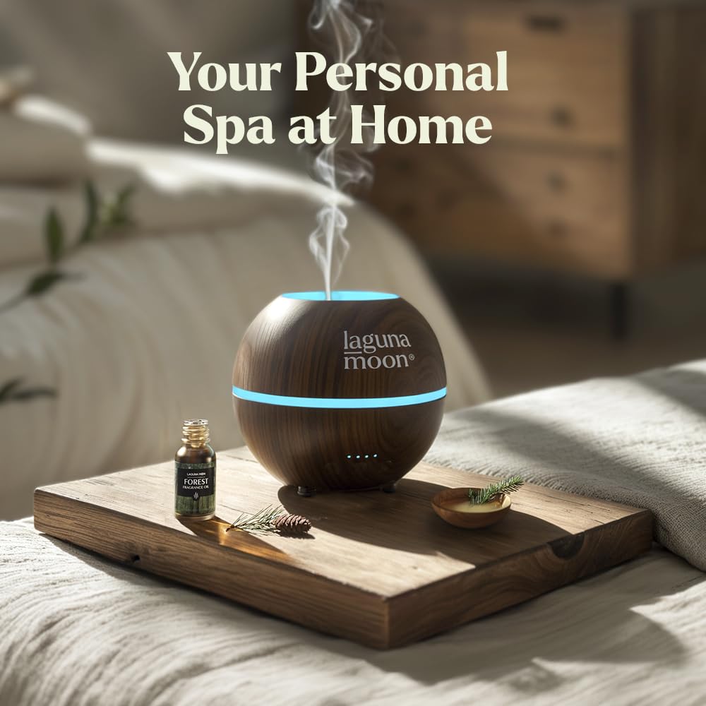 Lagunamoon Lavender Essential Oil - Pure Essential Oils for Diffusers, Humidifiers, Aromatherapy, Cars, Yoga, Home Essentials - Relaxing Fragrance Scents for Fresheners and Candle Making (150ml)