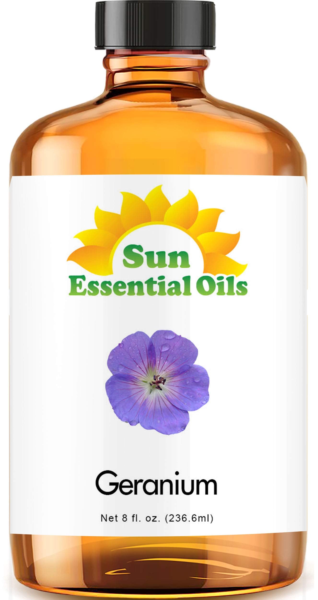 Sun Essential Oils - Lemon Essential Oil 16 oz for Cleaning, Diffuser, Humidifier & Aromatherapy Body Massage, Lemon Fragrance Scent for Home Candle Making