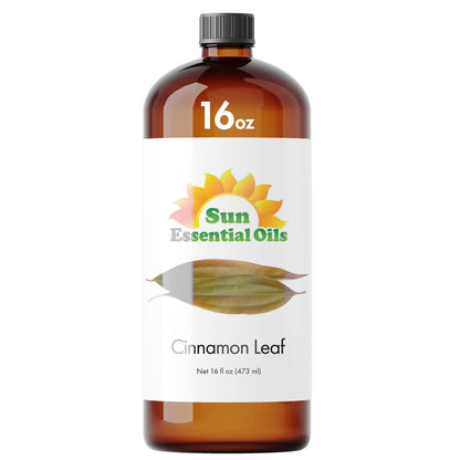 Sun Essential Oils - Lemon Essential Oil 16 oz for Cleaning, Diffuser, Humidifier & Aromatherapy Body Massage, Lemon Fragrance Scent for Home Candle Making