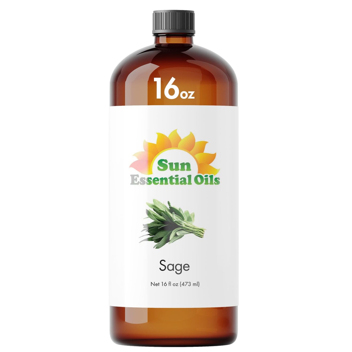 Sun Essential Oils - Lemon Essential Oil 16 oz for Cleaning, Diffuser, Humidifier & Aromatherapy Body Massage, Lemon Fragrance Scent for Home Candle Making