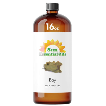 Sun Essential Oils - Lemon Essential Oil 16 oz for Cleaning, Diffuser, Humidifier & Aromatherapy Body Massage, Lemon Fragrance Scent for Home Candle Making