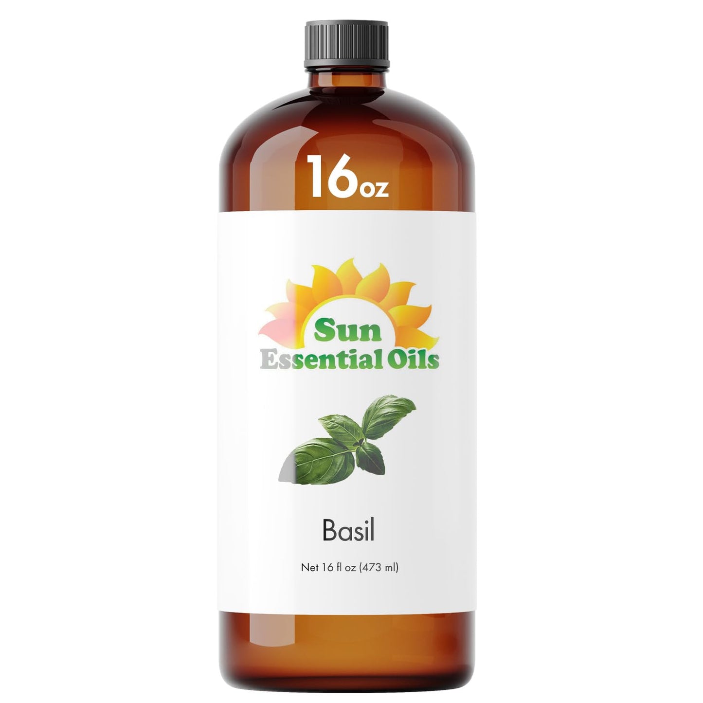 Sun Essential Oils - Lemon Essential Oil 16 oz for Cleaning, Diffuser, Humidifier & Aromatherapy Body Massage, Lemon Fragrance Scent for Home Candle Making