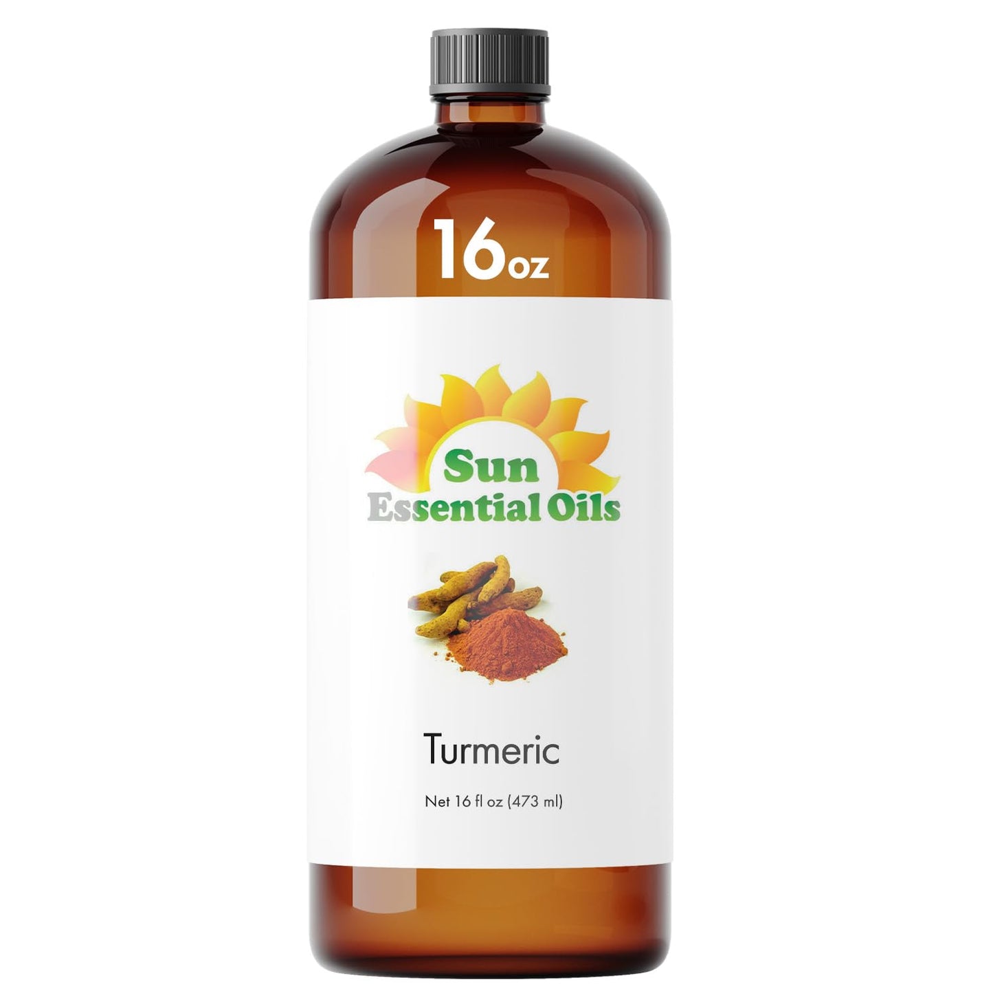 Sun Essential Oils - Lemon Essential Oil 16 oz for Cleaning, Diffuser, Humidifier & Aromatherapy Body Massage, Lemon Fragrance Scent for Home Candle Making
