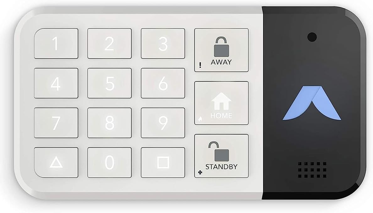 abode Keypad 2 | Arm & Disarm Your System | Detect Motion | Get Your System Status at A Glance | Requires Hub