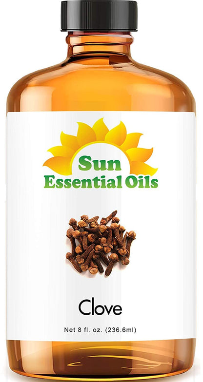Sun Essential Oils - Lemon Essential Oil 16 oz for Cleaning, Diffuser, Humidifier & Aromatherapy Body Massage, Lemon Fragrance Scent for Home Candle Making
