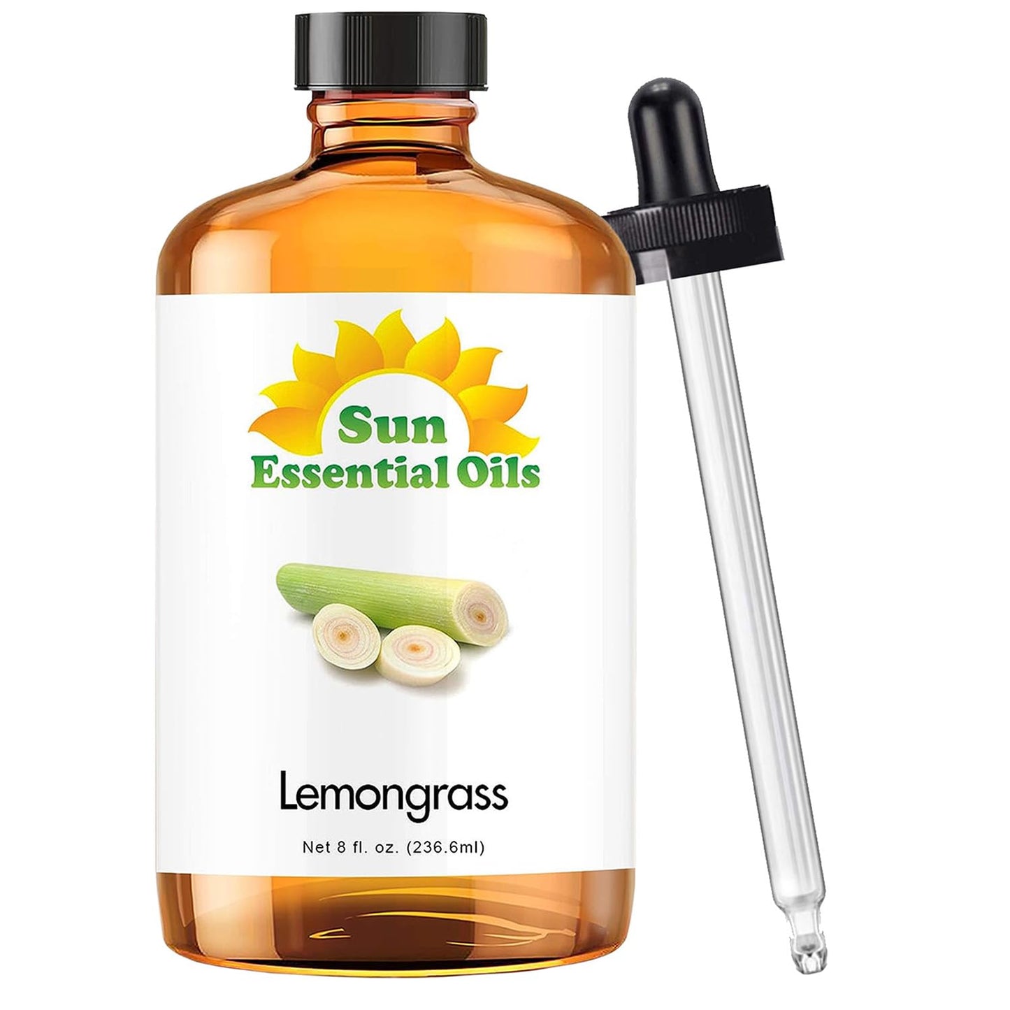 Sun Essential Oils - Lemon Essential Oil 16 oz for Cleaning, Diffuser, Humidifier & Aromatherapy Body Massage, Lemon Fragrance Scent for Home Candle Making