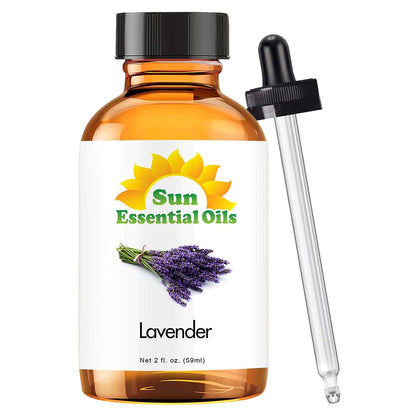 Sun Essential Oils - Lemon Essential Oil 16 oz for Cleaning, Diffuser, Humidifier & Aromatherapy Body Massage, Lemon Fragrance Scent for Home Candle Making