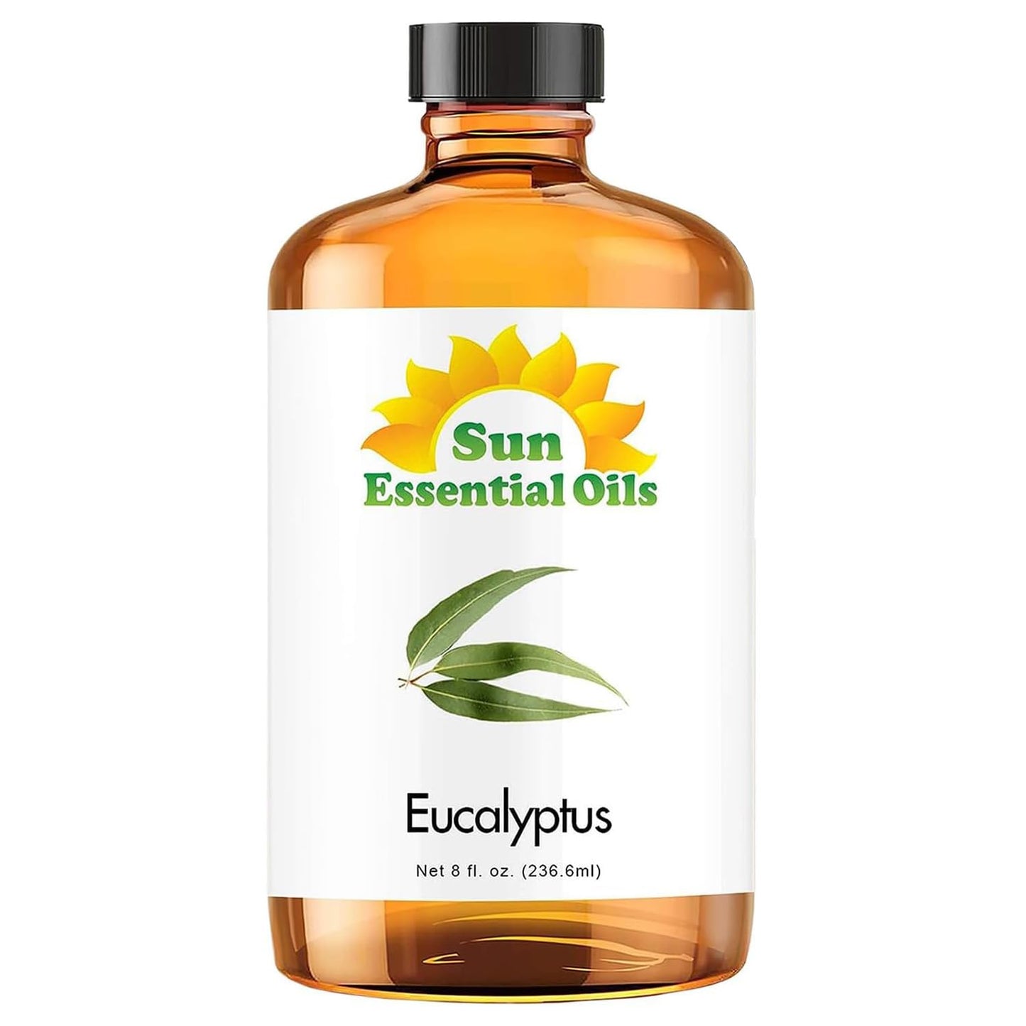 Sun Essential Oils - Lemon Essential Oil 16 oz for Cleaning, Diffuser, Humidifier & Aromatherapy Body Massage, Lemon Fragrance Scent for Home Candle Making