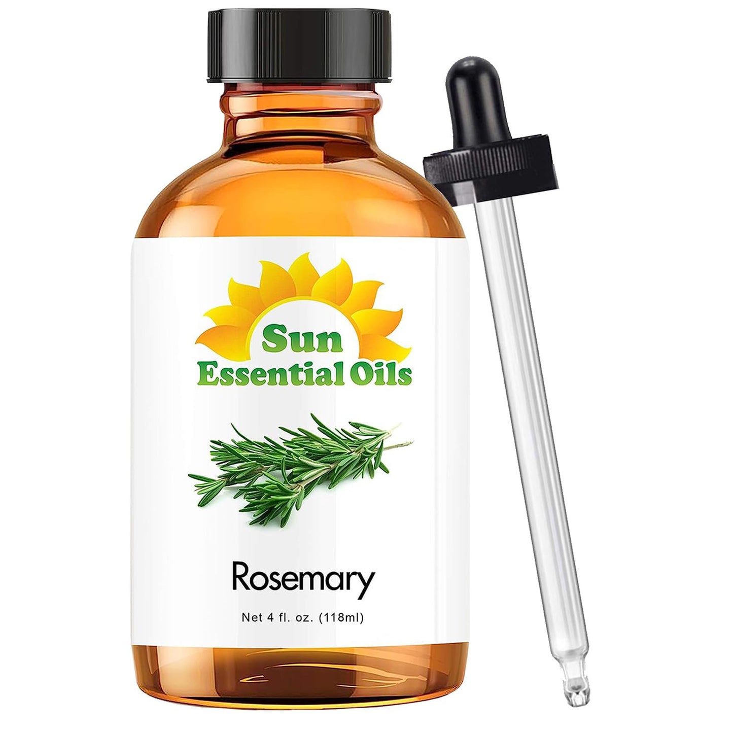Sun Essential Oils - Lemon Essential Oil 16 oz for Cleaning, Diffuser, Humidifier & Aromatherapy Body Massage, Lemon Fragrance Scent for Home Candle Making