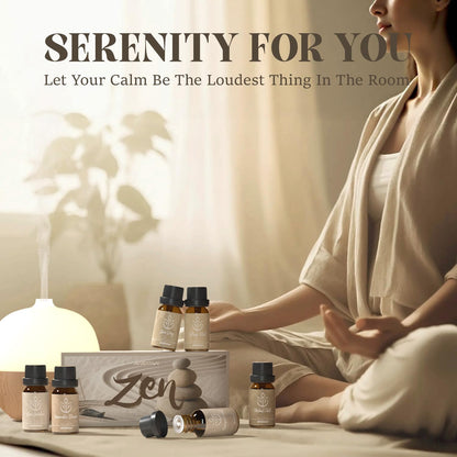 Hotel Diffuser Oils Gift Set, ARVIDSSON Luxury Fragrance Oil Blend, Hotel Scent Essential Oils for Diffuser, Jasmine & Mint, White Tea, Citrus Bliss, M-Way, Fancy Lobby, Gift for Women and Men