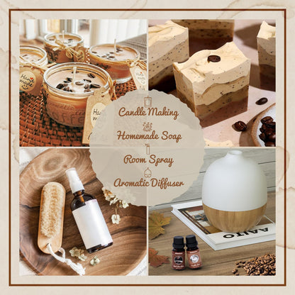 Hotel Diffuser Oils Gift Set, ARVIDSSON Luxury Fragrance Oil Blend, Hotel Scent Essential Oils for Diffuser, Jasmine & Mint, White Tea, Citrus Bliss, M-Way, Fancy Lobby, Gift for Women and Men