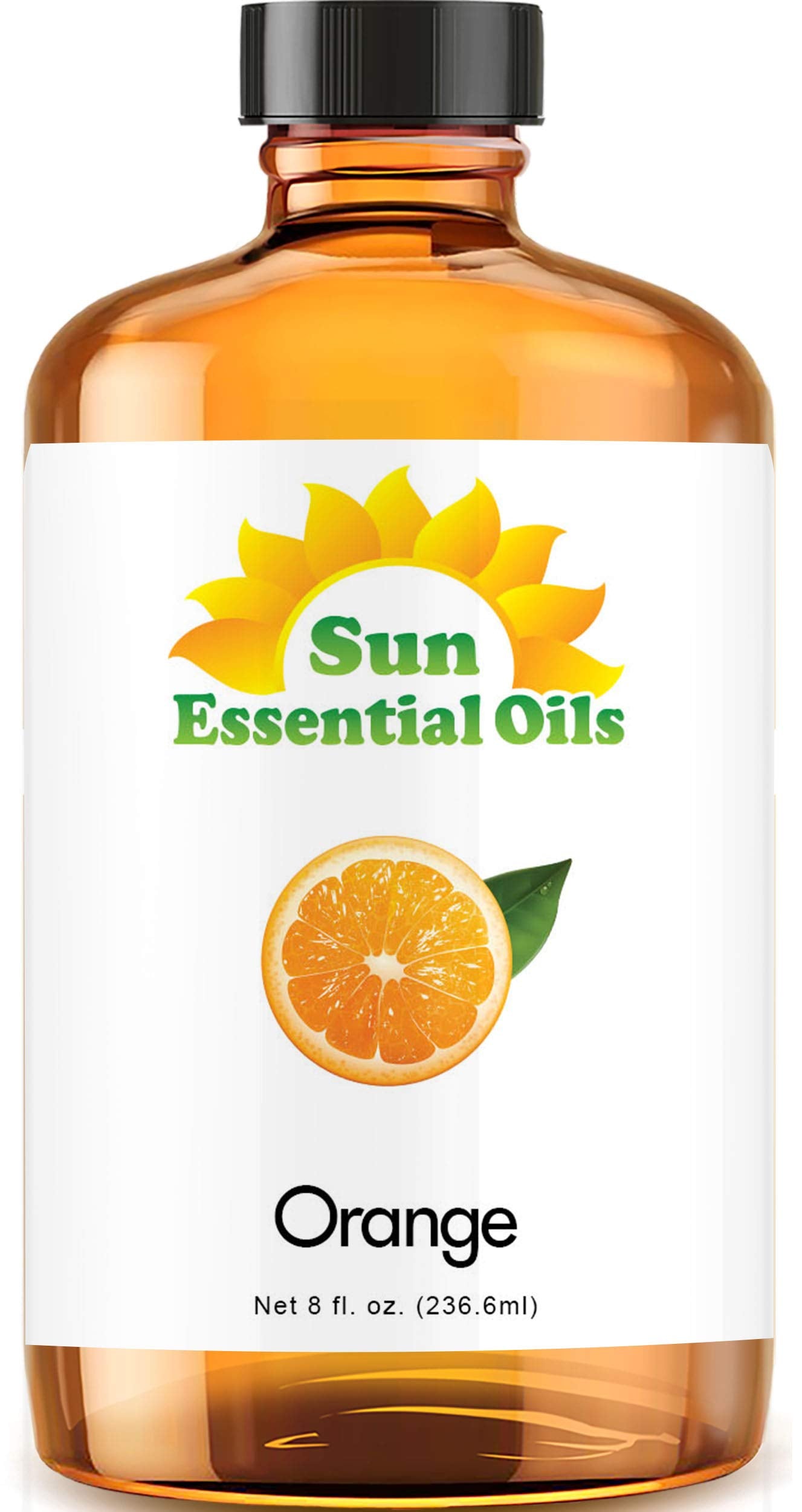 Sun Essential Oils - Lemon Essential Oil 16 oz for Cleaning, Diffuser, Humidifier & Aromatherapy Body Massage, Lemon Fragrance Scent for Home Candle Making