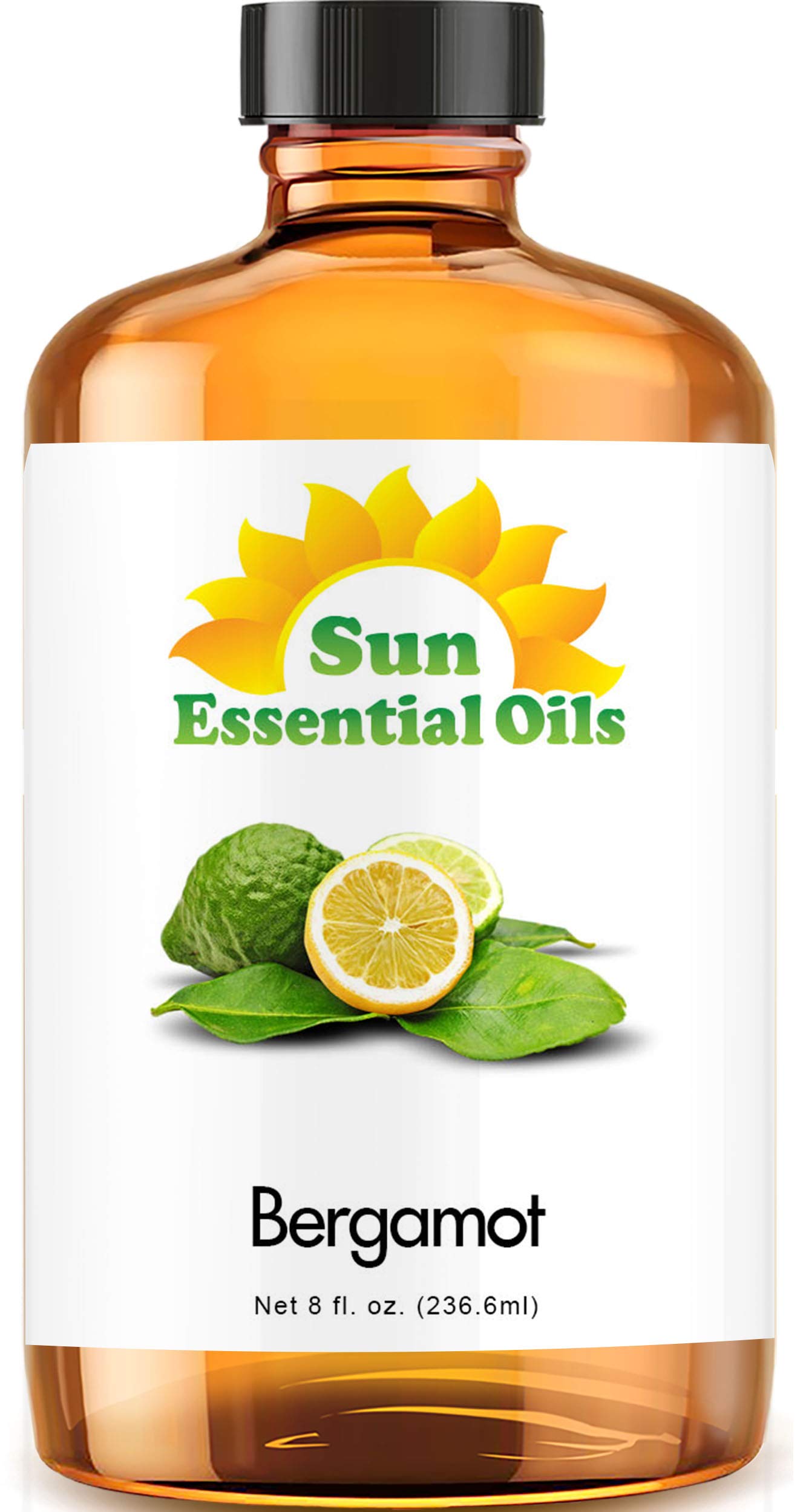 Sun Essential Oils - Lemon Essential Oil 16 oz for Cleaning, Diffuser, Humidifier & Aromatherapy Body Massage, Lemon Fragrance Scent for Home Candle Making