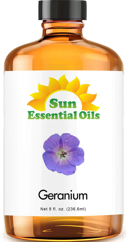 Sun Essential Oils - Lemon Essential Oil 16 oz for Cleaning, Diffuser, Humidifier & Aromatherapy Body Massage, Lemon Fragrance Scent for Home Candle Making